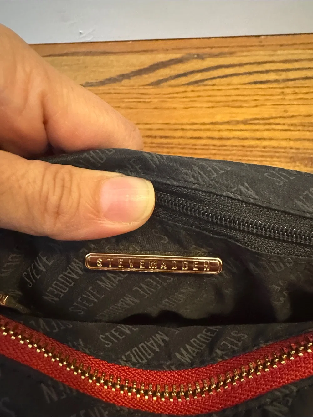 NWOT Steve Madden Red Quilted Shoulder Crossbody Bag